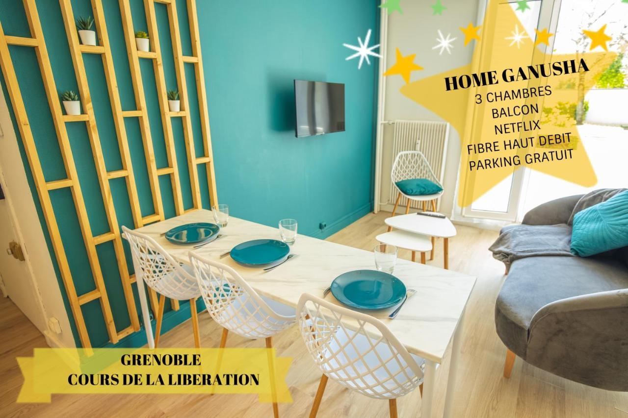 Home Ganusha Cosy 3 Chambres Parking Gratuit Balcon Grenoble Eksteriør bilde
